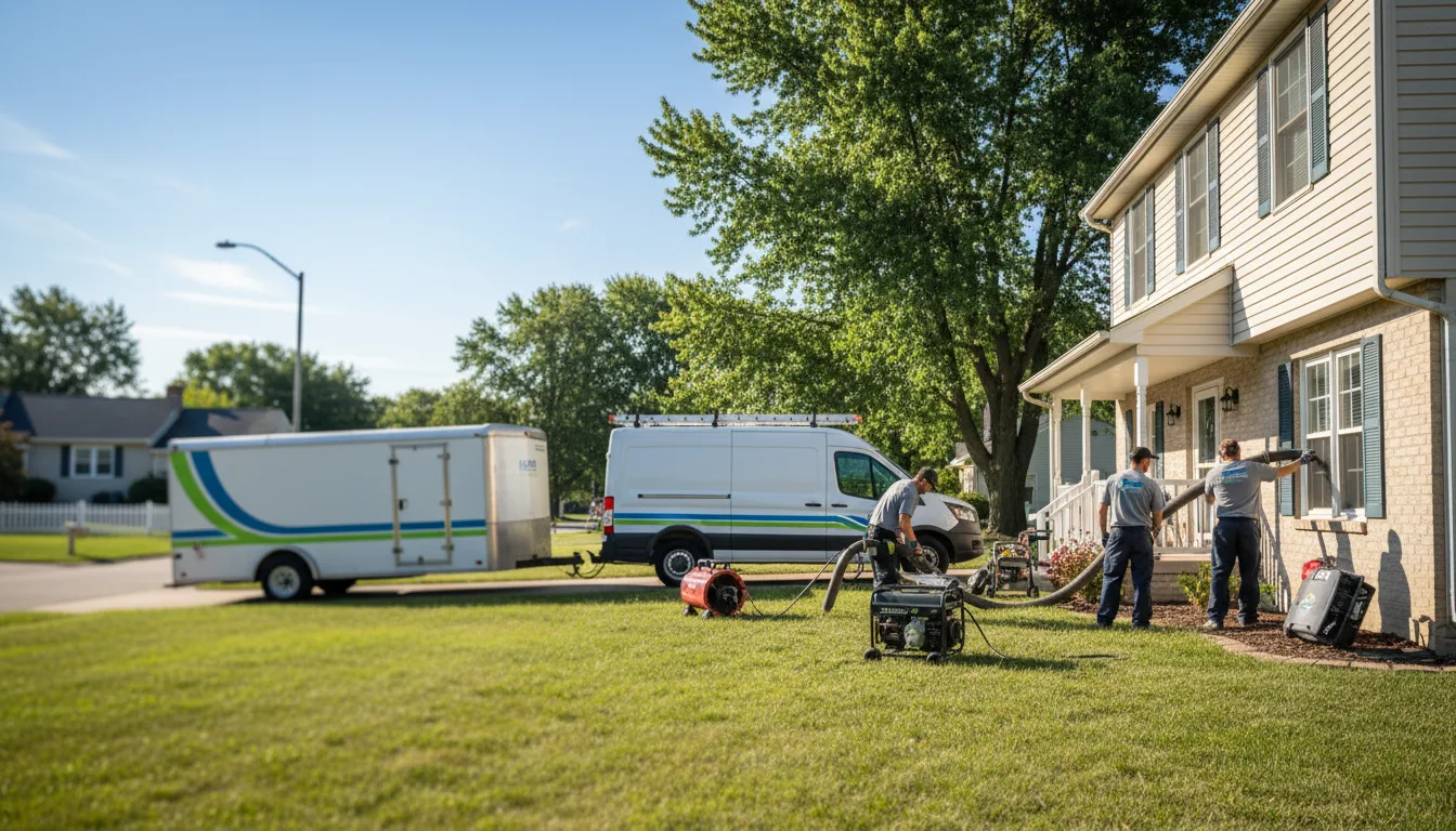Flooded Basement Restoration And Cleanup With Repair in Albin, WY near me